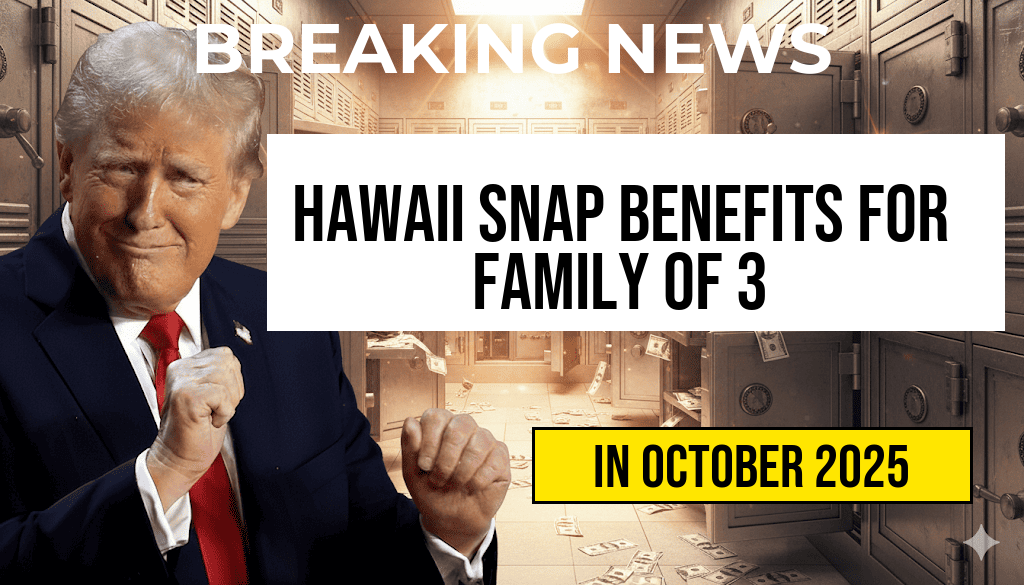 Hawaii SNAP Benefits for a Family of Three Reach $1,334, $349 Higher Than Mainland