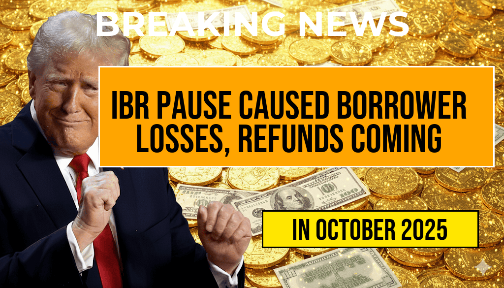 IBR Pause Led to Hundreds in Losses for Some Borrowers; Refunds Promised, Date to Be Announced