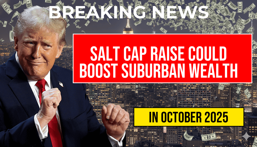 Salt Cap Debate: How Rising Limits from $10,000 to $40,000 Could Boost Suburban Homeowners’ Wealth by Over $6,000